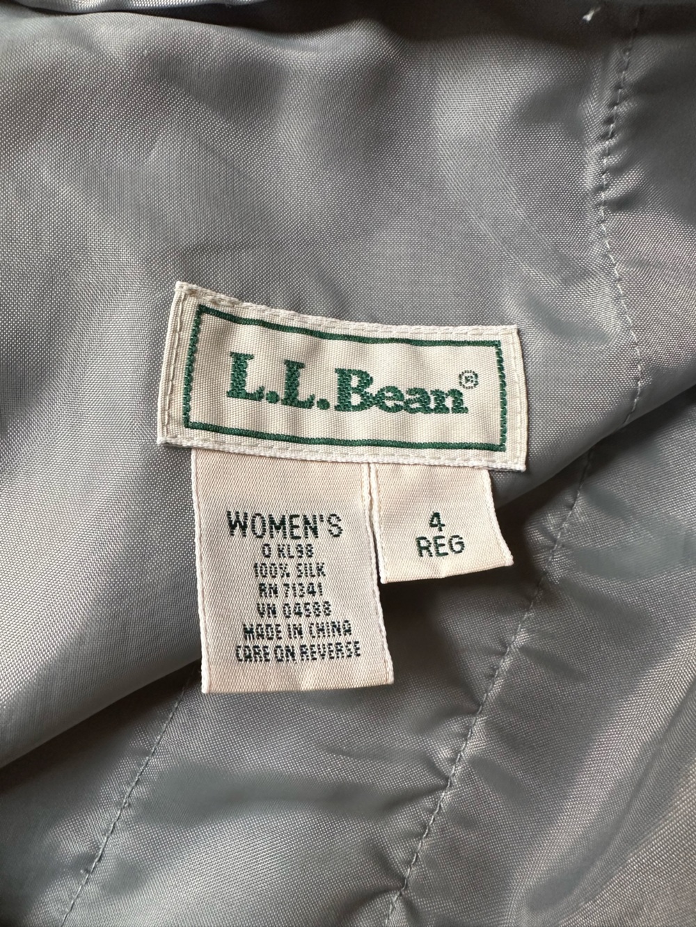 Silk Maxi Skirt L.L.Bean - Picture 3 of 5
